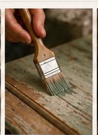 Travail artisanal sur un meuble ancien